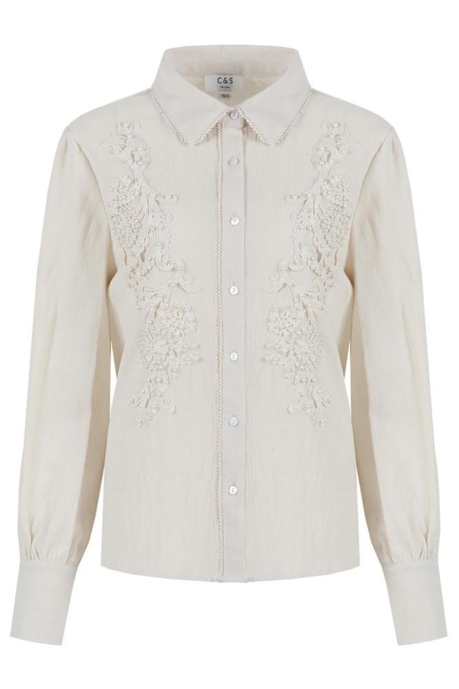 LINSEY BLOUSE 25NXJ04 012 ECRU